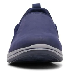 Clarks Slip-On Shoes|Women's , Breeze Bali Slip-On Navy