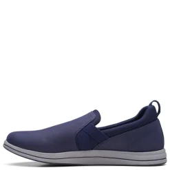 Clarks Slip-On Shoes|Women's , Breeze Bali Slip-On Navy