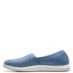 Clarks Slip-On Shoes|Women's , Breeze Emily Slip-On Blue