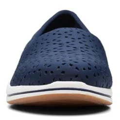 Clarks Slip-On Shoes|Women's , Breeze Emily Slip-On Navy