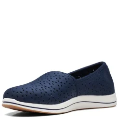 Clarks Slip-On Shoes|Women's , Breeze Emily Slip-On Navy