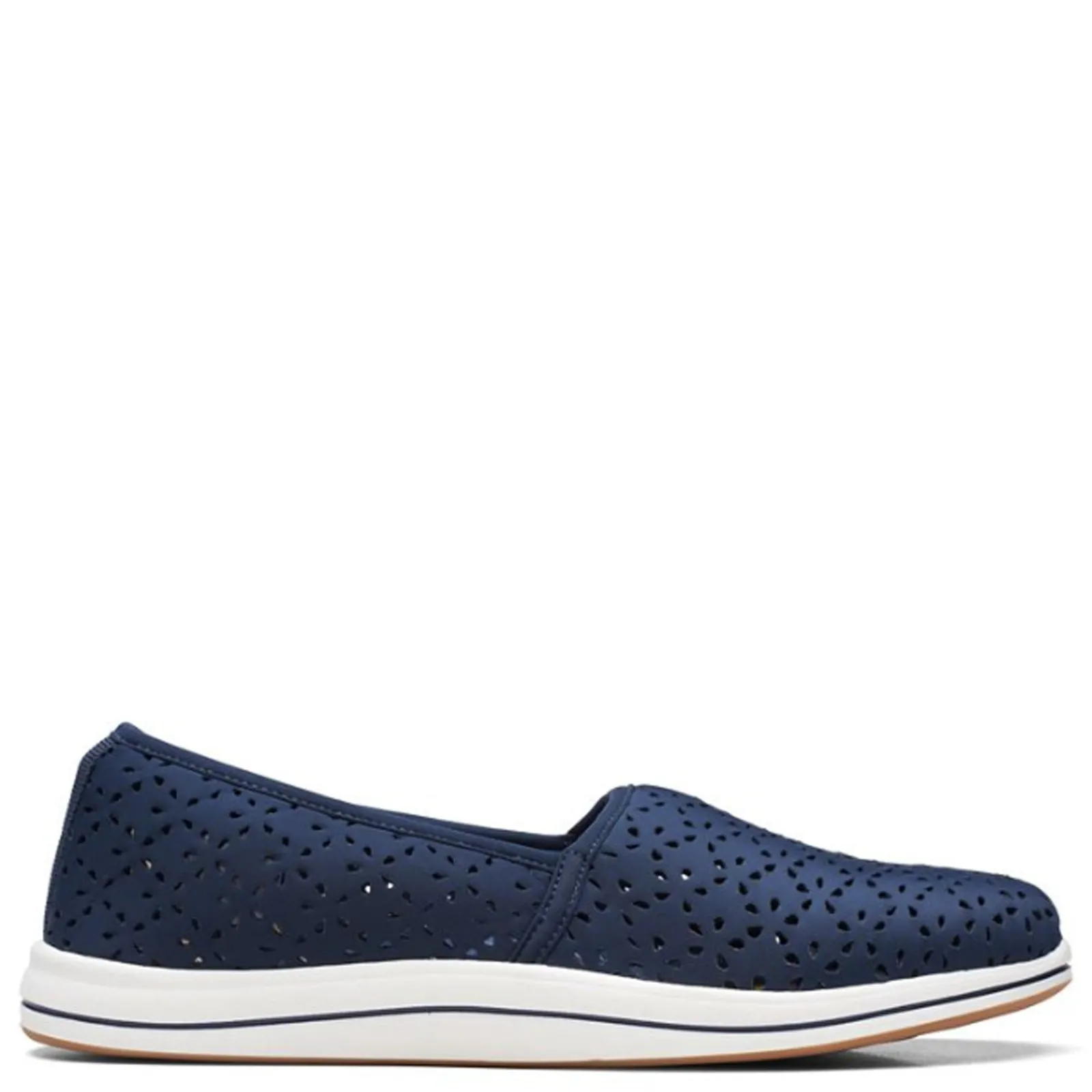 Clarks Sneakers & Athletic|Women's , Breeze Emily Slip-On Navy