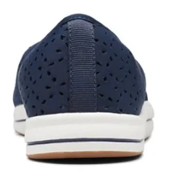 Clarks Sneakers & Athletic|Women's , Breeze Emily Slip-On Navy