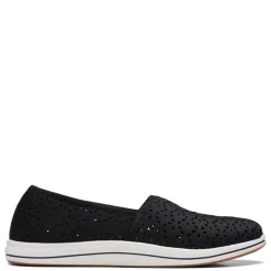Clarks Slip-On Shoes|Women's , Breeze Emily Slip-On Black