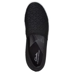Clarks Slip-On Shoes|Women's , Breeze Emily Slip-On Black