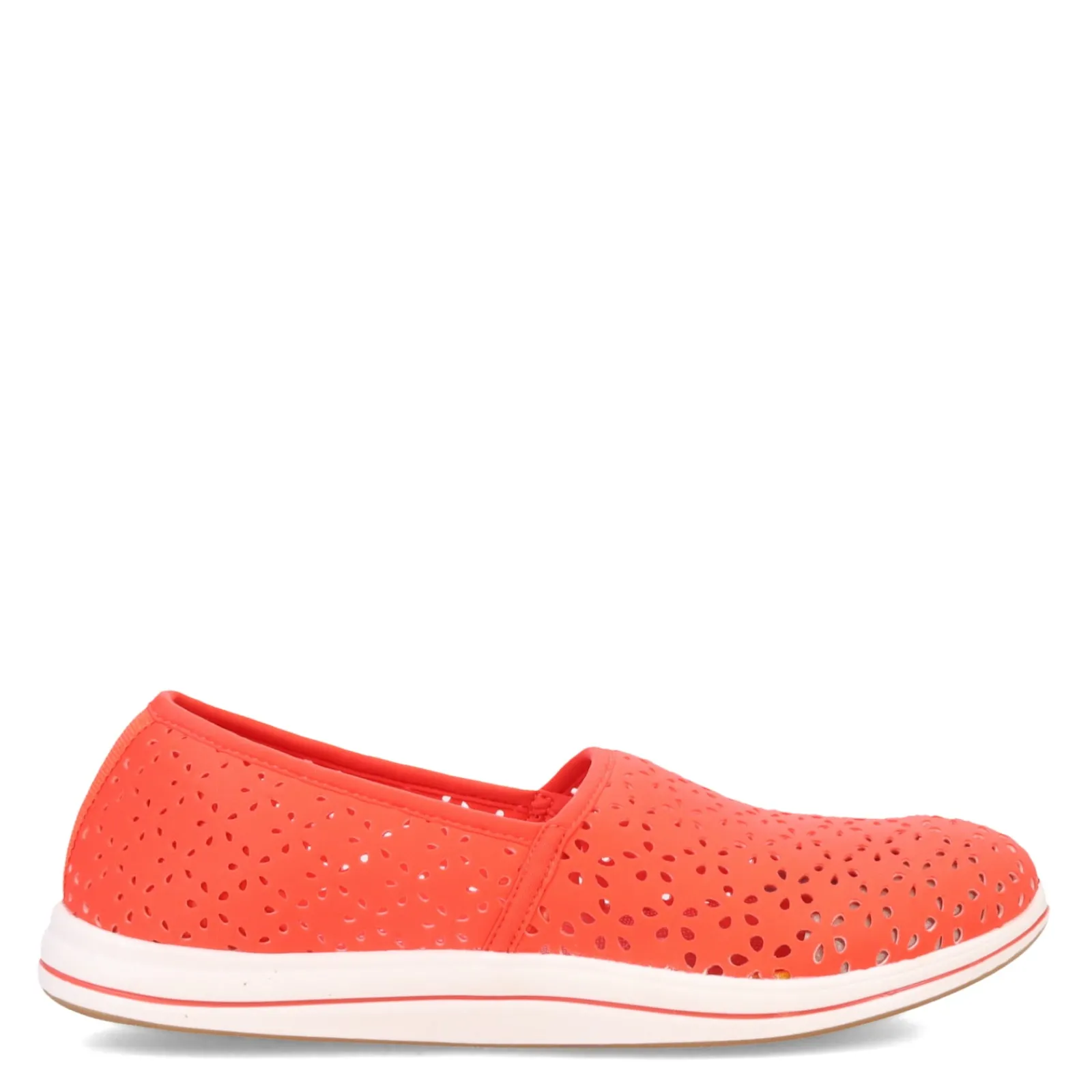 Clarks Flats|Women's , Breeze Emily Slip-On Grenadine