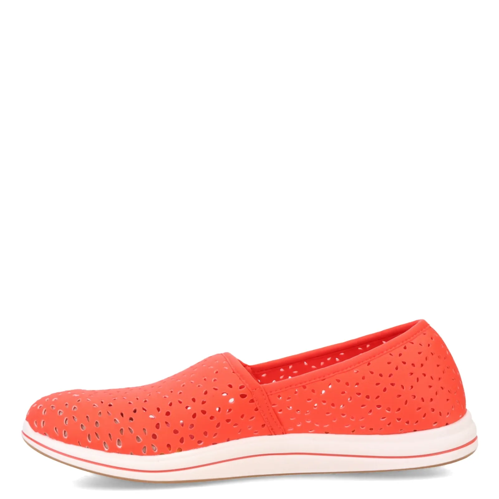 Clarks Flats|Women's , Breeze Emily Slip-On Grenadine