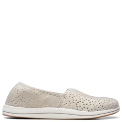 Clarks Sneakers & Athletic|Women's , Breeze Emily Slip-On Taupe