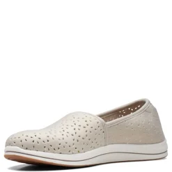 Clarks Sneakers & Athletic|Women's , Breeze Emily Slip-On Taupe