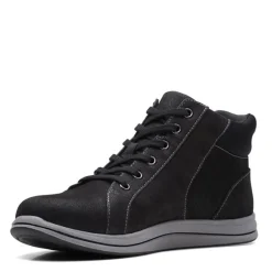 Clarks Boots|Women's , Breeze Glide Sneaker Black