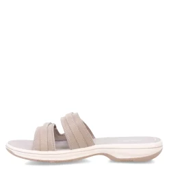 Clarks Sandals|Women's , Breeze Piper Sandal Light Taupe