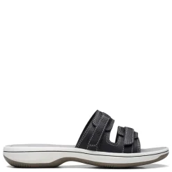 Clarks Sandals|Women's , Breeze Piper Sandal Black