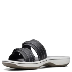 Clarks Sandals|Women's , Breeze Piper Sandal Black