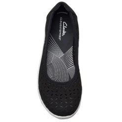 Clarks Slip-On Shoes|Women's , Breeze Roam Slip-On Black