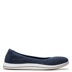 Clarks Slip-On Shoes|Women's , Breeze Roam Slip-On Navy