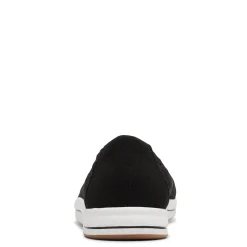 Clarks Flats|Women's , Breeze Roam Slip-On Black