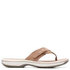 Clarks Sandals|Women's , Breeze Sea Sandal Beige