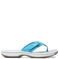Clarks Sandals|Women's , Breeze Sea Sandal Aqua