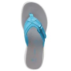 Clarks Sandals|Women's , Breeze Sea Sandal Aqua