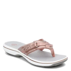 Clarks Sandals|Women's , Breeze Sea Sandal Rose Gold