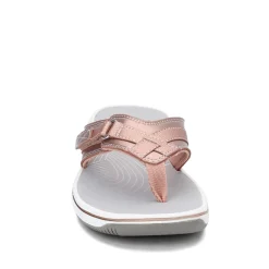 Clarks Sandals|Women's , Breeze Sea Sandal Rose Gold