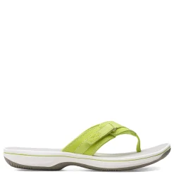 Clarks Sandals|Women's , Breeze Sea Sandal Lime