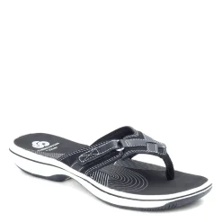 Clarks Sandals|Women's , Breeze Sea Sandal Black