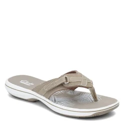 Clarks Sandals|Women's , Breeze Sea Sandal Greystone