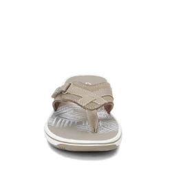 Clarks Sandals|Women's , Breeze Sea Sandal Greystone