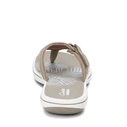 Clarks Sandals|Women's , Breeze Sea Sandal Greystone