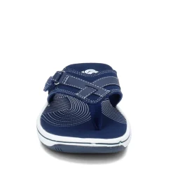 Clarks Sandals|Women's , Breeze Sea Sandal Navy