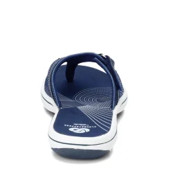 Clarks Sandals|Women's , Breeze Sea Sandal Navy