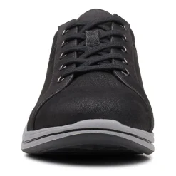 Clarks Sneakers & Athletic|Women's , Breeze Sky Slip-On Black