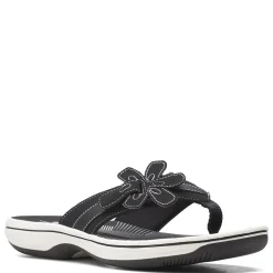 Clarks Sandals|Women's , Brinkley Flora Sandal Black