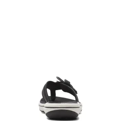 Clarks Sandals|Women's , Brinkley Flora Sandal Black
