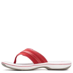 Clarks Sandals|Women's , Brinkley Keely Sandal Red