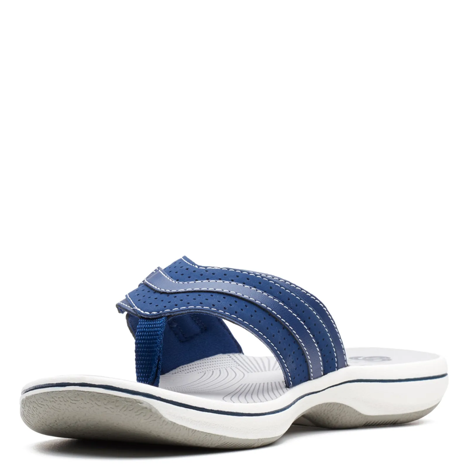 Clarks Sandals|Women's , Brinkley Keely Sandal Navy