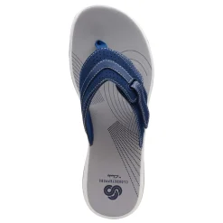 Clarks Sandals|Women's , Brinkley Keely Sandal Navy