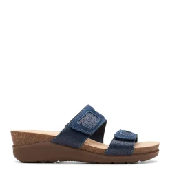 Clarks Sandals|Women's , Calenne Maye Sandal Navy