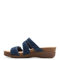 Clarks Sandals|Women's , Calenne Maye Sandal Navy