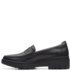 Clarks Loafers|Women's , Calla Ease Loafer Black