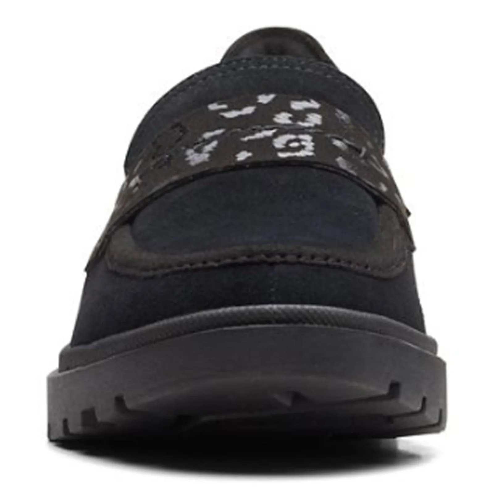 Clarks Loafers|Women's , Calla Ease Loafer Black Suede