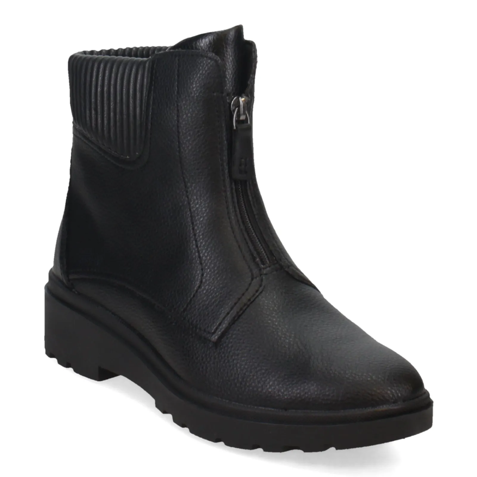 Clarks Boots|Women's , Calla Zip Boot Black