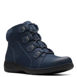 Clarks Boots|Women's , Carleigh Jade Boot Navy