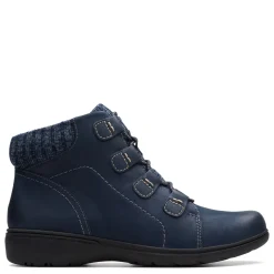 Clarks Boots|Women's , Carleigh Jade Boot Navy