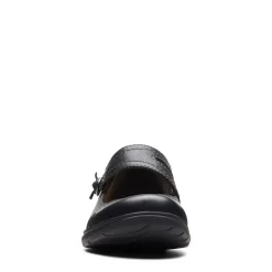 Clarks Flats|Women's , Carleigh Jane Slip-On Black