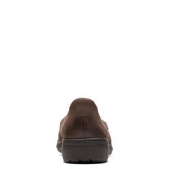 Clarks Flats|Women's , Carleigh Lulin Slip-On Taupe