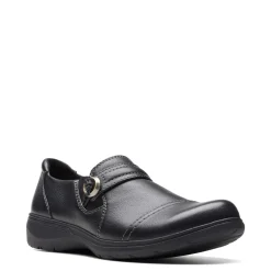 Clarks Slip-On Shoes|Women's , Carleigh Pearl Slip-On Black