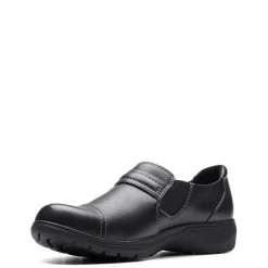 Clarks Slip-On Shoes|Women's , Carleigh Pearl Slip-On Black