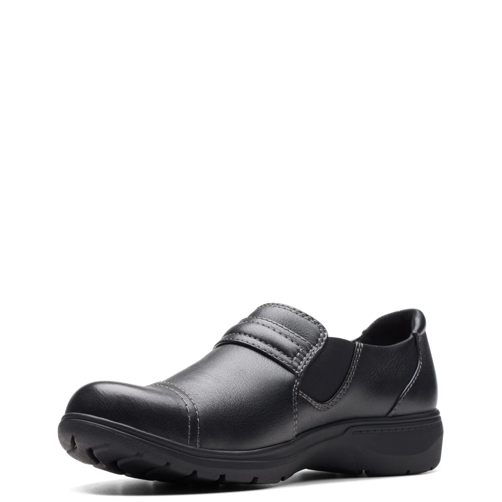 Clarks Loafers|Women's , Carleigh Pearl Slip-On Black
